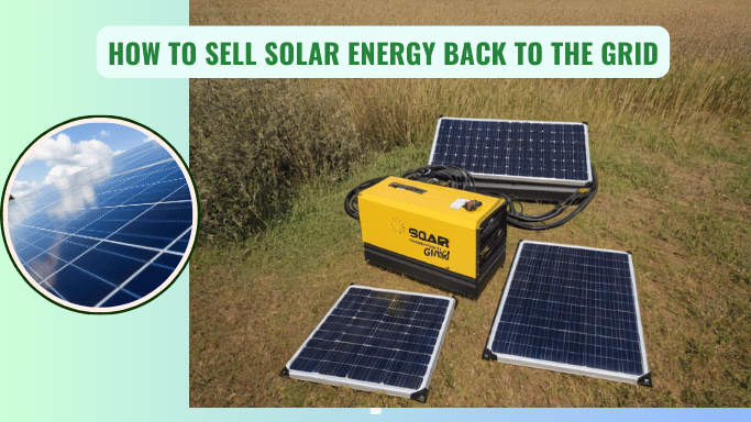 How to sell solar energy back to the grid